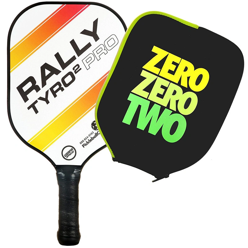 Custom Logo Soft Neoprene Pickleball Paddle Rackets Cover Zipper Sleeve Protective Case