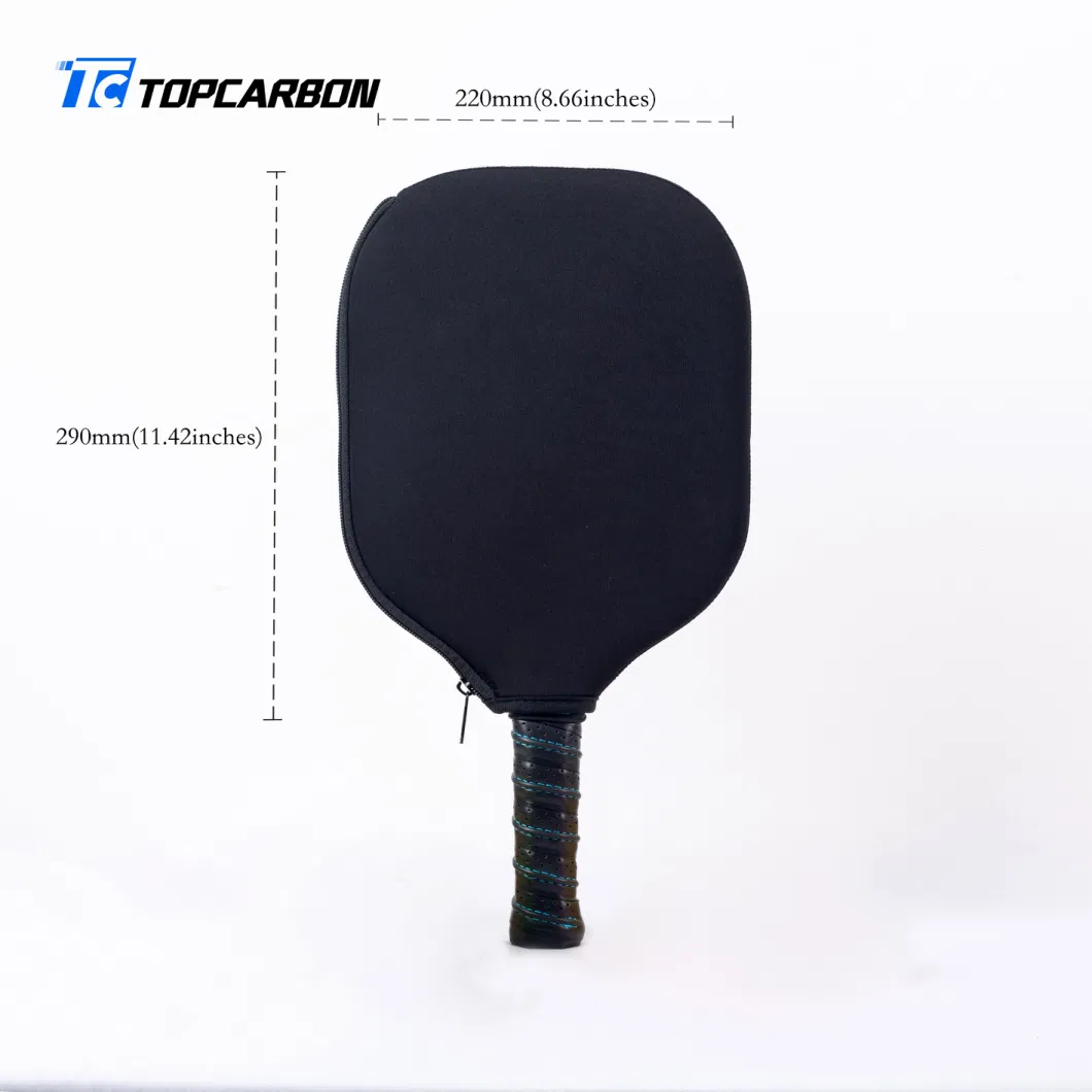 High-Quality Waterproof Neoprene Material Customized Pickleball Paddle Racket Cover Sleeve Bag