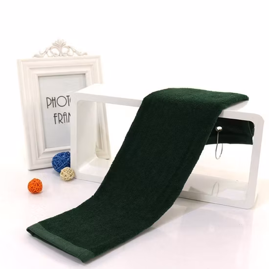 Toalha de golfe, toalhas de limpeza de algodão, roupas macias, acessórios de golfe bl20633
