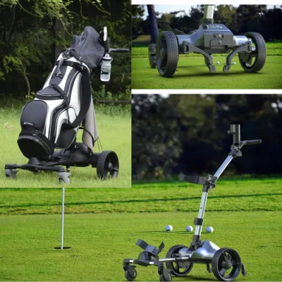 Gravador de balanço mini carrinho de golfe elétrico carregamento gravação carrinho de golfe caddy de golfe