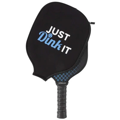 Raquetes de remo de pickleball de neoprene macio com logotipo personalizado capa capa protetora com zíper